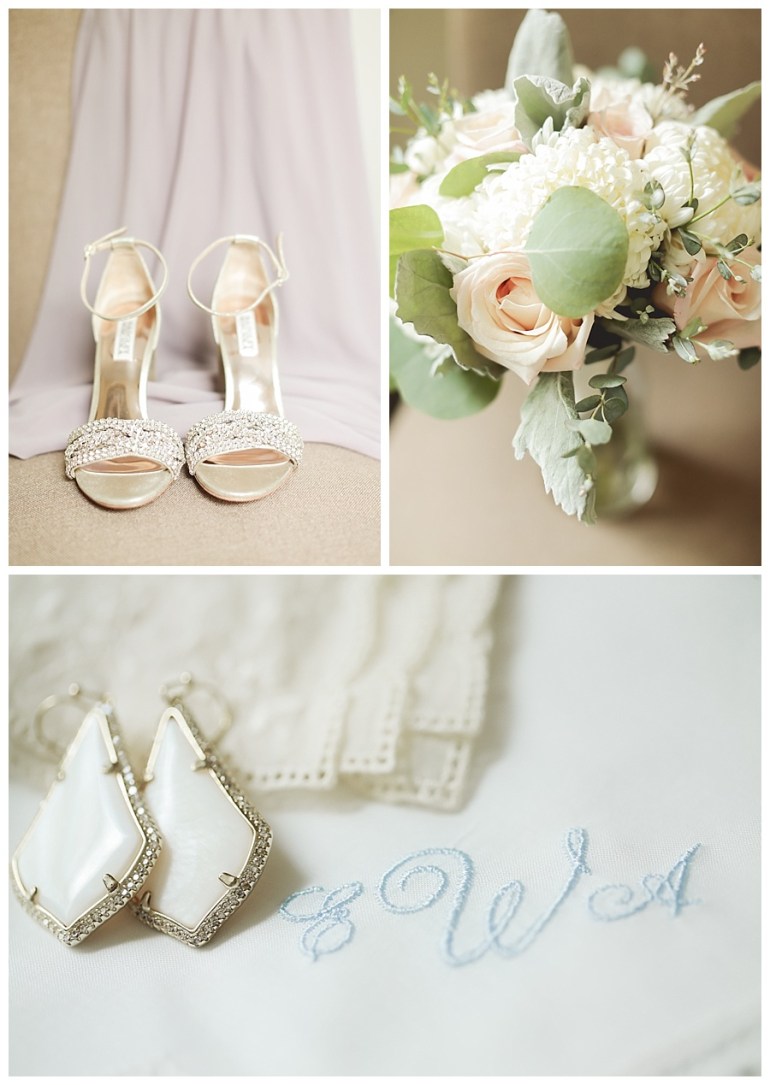 bridal accents and wedding invitations and keepsakes brides shoes and earrings